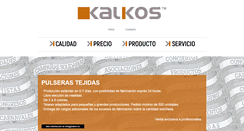 Desktop Screenshot of kalkos.es