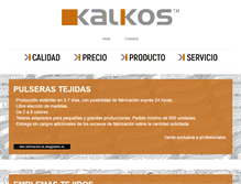 Tablet Screenshot of kalkos.es